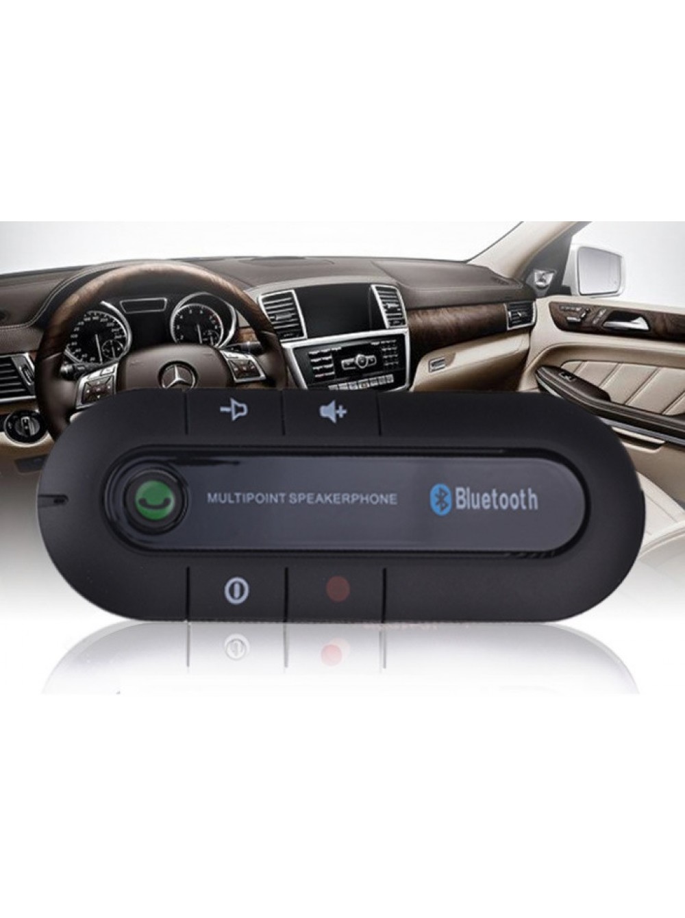 Громкая связь Lesko Car Kit Bluetooth-спикерфон (Гарнитура Hands Free)П